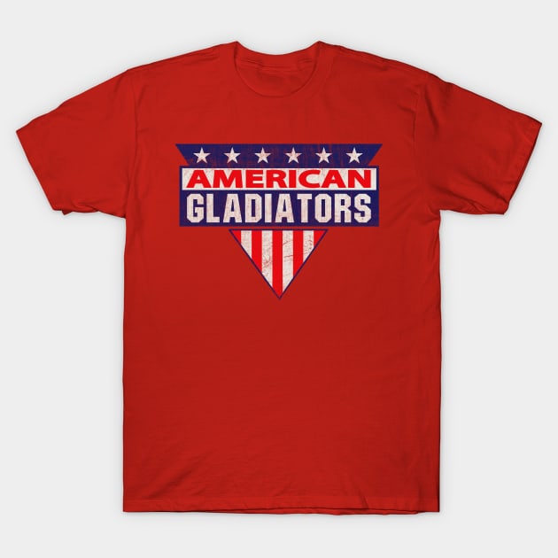 American Gladiators Worn T-Shirt by Alema Art